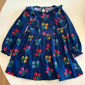 Mini Boden girls floral dress size 2-3t good used condition